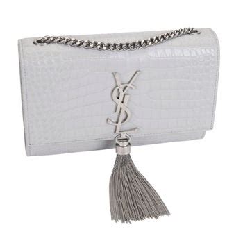 Yves Saint Laurent Kate with Tassel, Blanc 